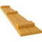 Ekena Millwork Americraft 2-Board (3 Batten) Wood Joined Board-n-Batten Shutters w/Ellipt Top, ARW401BE207X77TUH, PR ARW401BE207X77TUH - alternate 8
